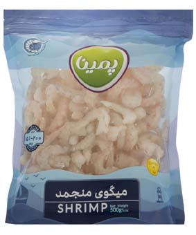 میگو منجمد کاله سایز 151/200 - 500گرمی